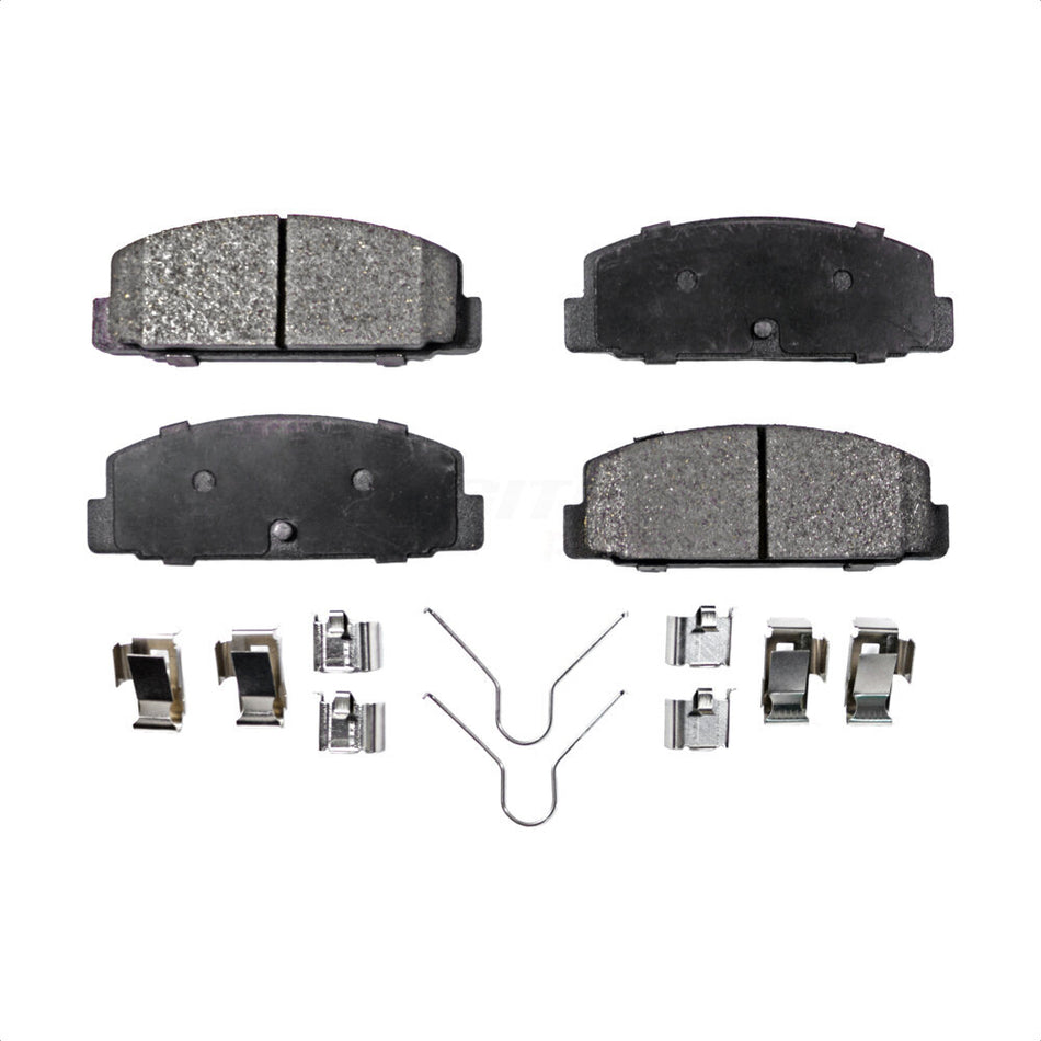 Rear Semi-Metallic Disc Brake Pads PPF-D482 For Mazda 6 RX-7 Protege by Positive Plus