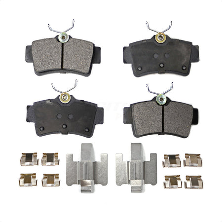 Rear Semi-Metallic Disc Brake Pads PPF-D627 For Ford Mustang by Positive Plus