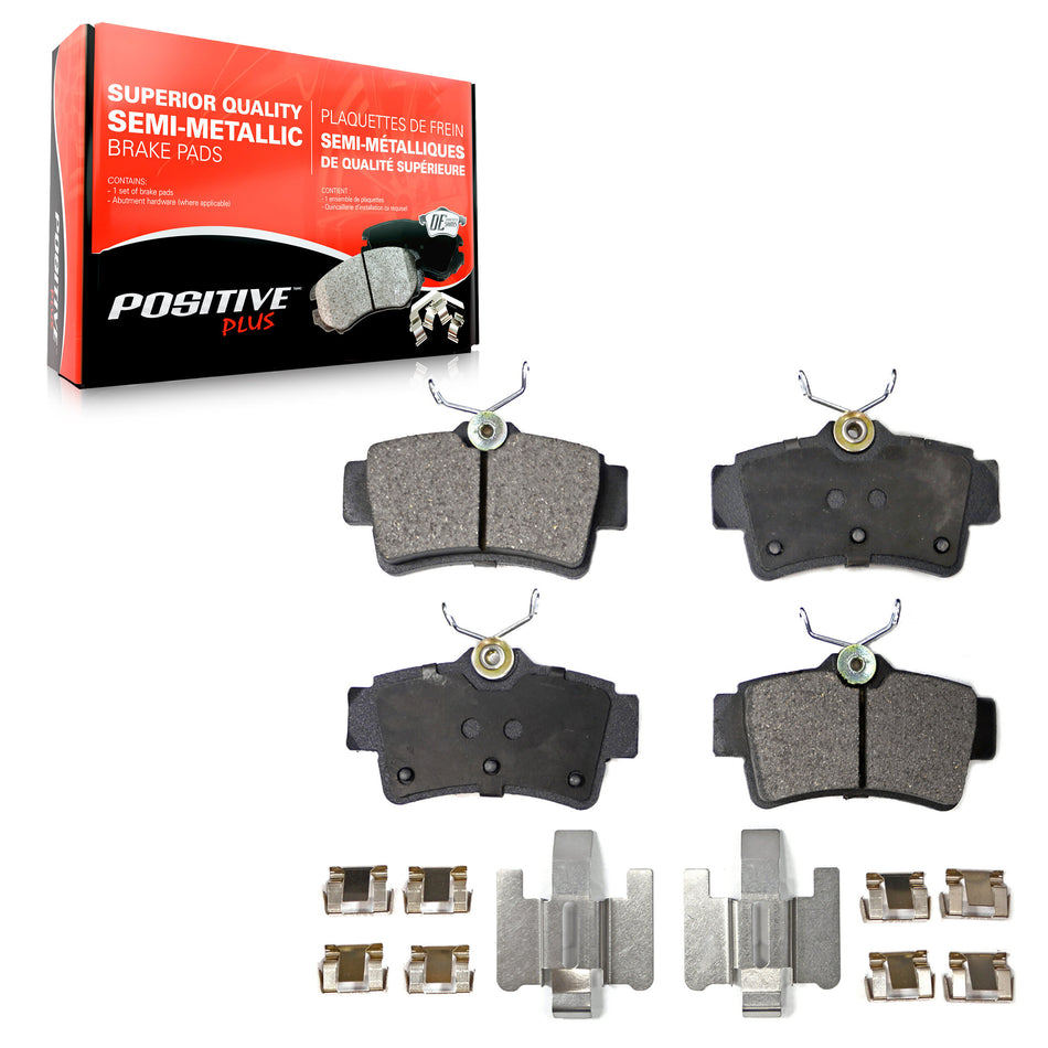 Rear Semi-Metallic Disc Brake Pads PPF-D627 For Ford Mustang