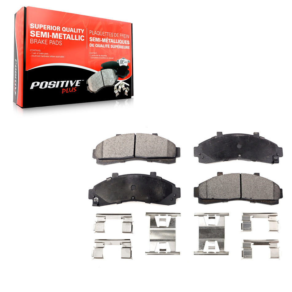 Front Semi-Metallic Disc Brake Pads PPF-D652 For Ford Ranger Mazda Explorer B4000 B3000 B2300 B2500