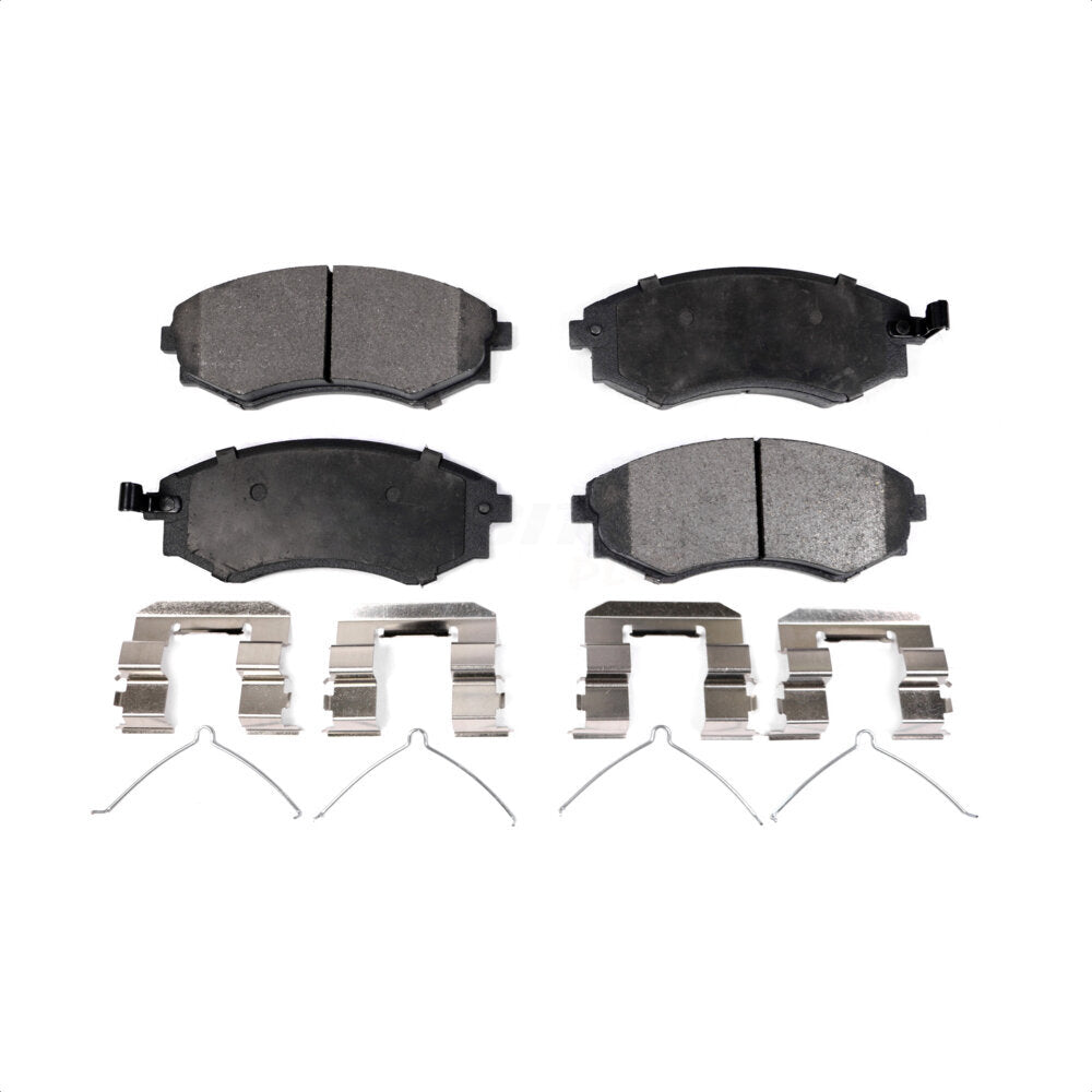 Front Semi-Metallic Disc Brake Pads PPF-D700 For Hyundai Elantra Sonata Kia Optima Tiburon INFINITI G20 Magentis by Positive Plus