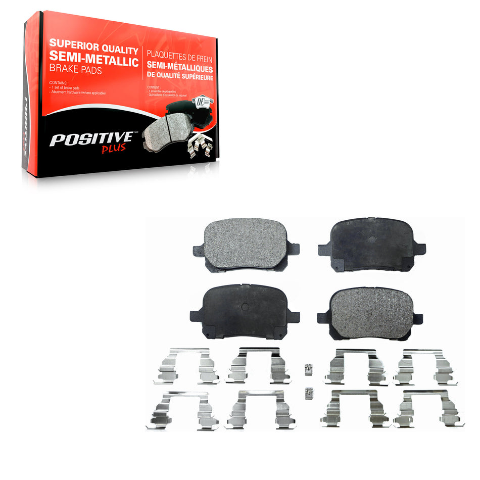 Front Semi-Metallic Disc Brake Pads PPF-D707 For Toyota Camry Lexus Solara Avalon RX300 ES300