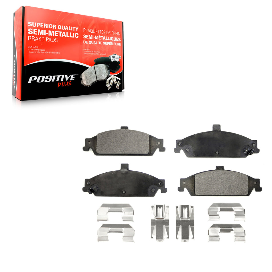 Front Semi-Metallic Disc Brake Pads PPF-D727 For Pontiac Grand Am Chevrolet Malibu Oldsmobile Alero