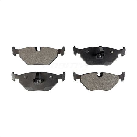 Rear Semi-Metallic Disc Brake Pads PPF-D763 For BMW 325i 325Ci Z4 Saab 9-5 323i 325xi 328i 9-3 318i 323Ci 318ti 328is 328Ci 323is 318is 320i by Positive Plus