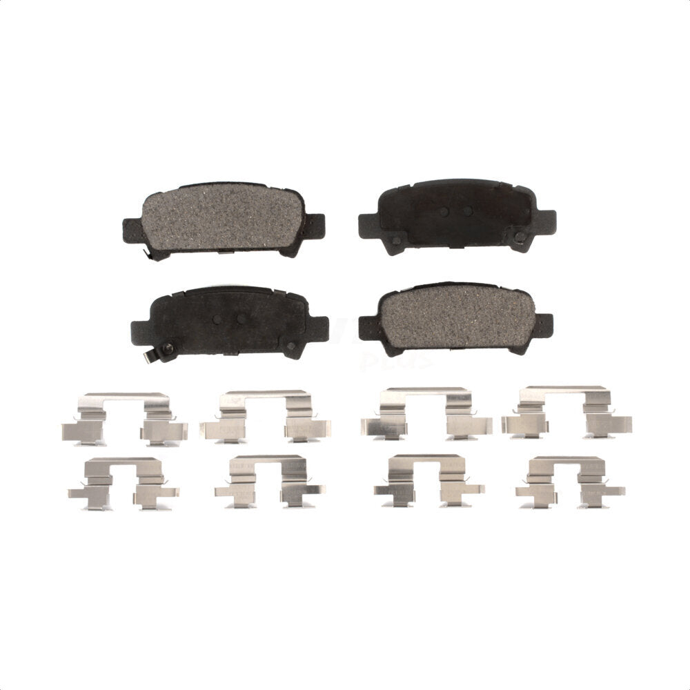 Rear Semi-Metallic Disc Brake Pads PPF-D770 For Subaru Outback Forester Legacy Impreza Baja by Positive Plus