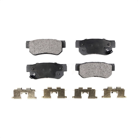 Rear Semi-Metallic Disc Brake Pads PPF-D813 For Hyundai Sonata Kia Elantra Santa Fe Optima Sportage Tucson Azera XG350 Amanti XG300 Magentis by Positive Plus