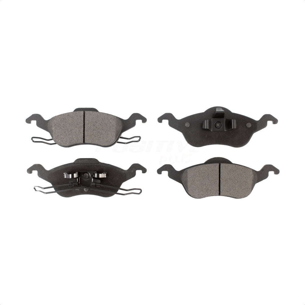 Front Semi-Metallic Disc Brake Pads PPF-D816 For Ford Focus by Positive Plus