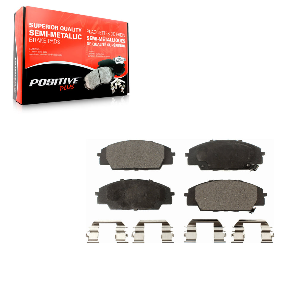 Front Semi-Metallic Disc Brake Pads PPF-D829 For Honda Civic Acura CSX RSX S2000