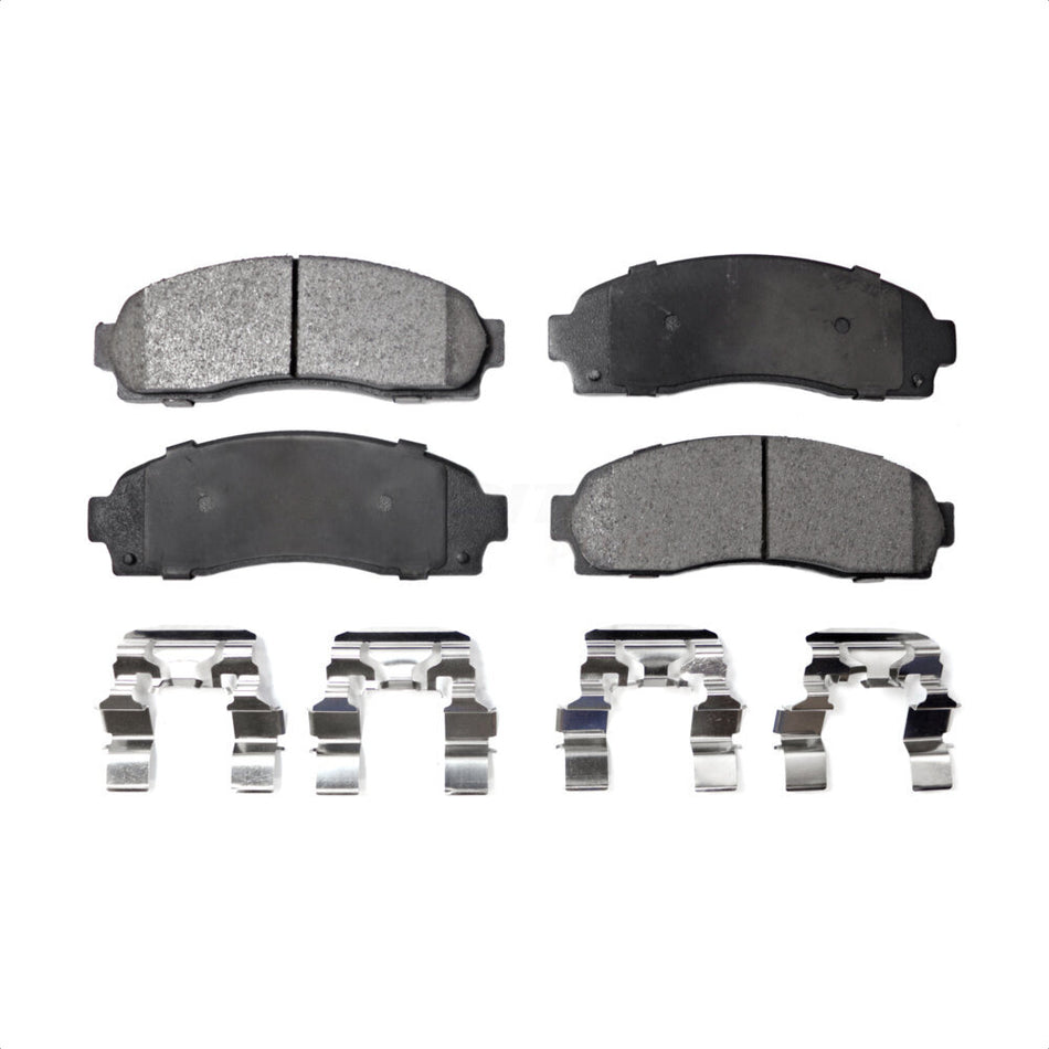 Front Semi-Metallic Disc Brake Pads PPF-D833 For Ford Ranger Explorer Saturn Vue Sport Trac Chevrolet Equinox Mercury Mountaineer Pontiac Torrent Mazda B2300 B3000 B4000 by Positive Plus