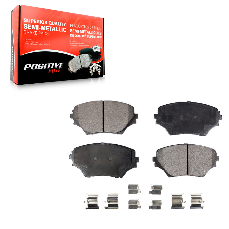 Front Semi-Metallic Disc Brake Pads PPF-D862 For 2001-2005 Toyota RAV4