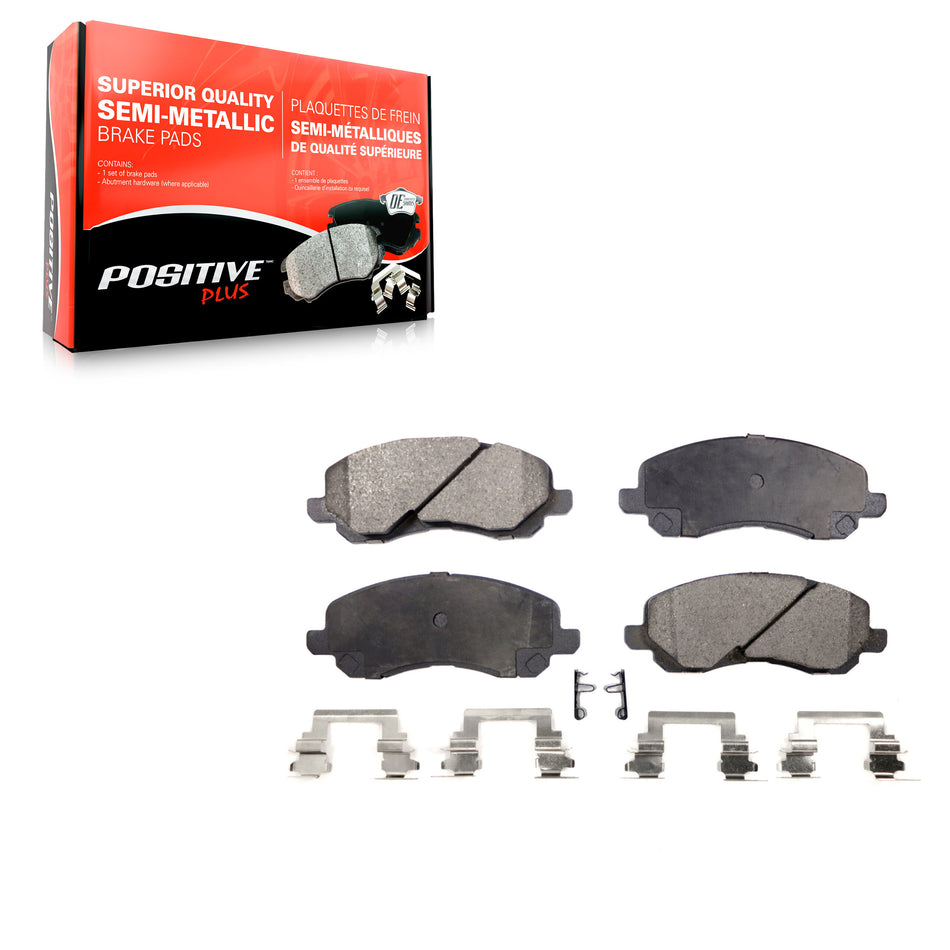 Front Semi-Metallic Disc Brake Pads PPF-D866 For Mitsubishi Jeep RVR Outlander Lancer Patriot Dodge