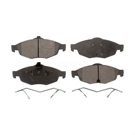 Front Semi-Metallic Disc Brake Pads PPF-D869 For Chrysler Sebring Dodge Stratus by Positive Plus