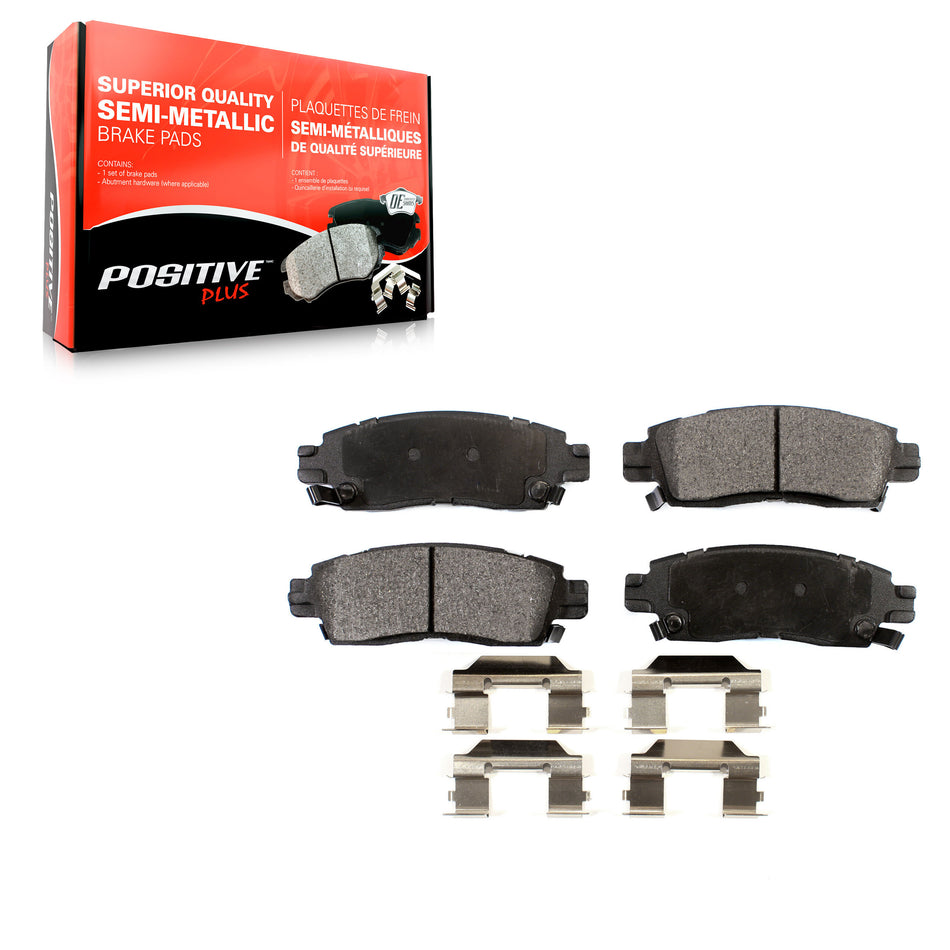 Rear Semi-Metallic Disc Brake Pads PPF-D883 For GMC Chevrolet Acadia Buick Enclave Traverse Envoy XL