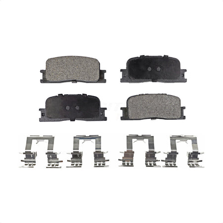 Rear Semi-Metallic Disc Brake Pads PPF-D885 For Toyota Camry Lexus Highlander ES330 ES300 by Positive Plus