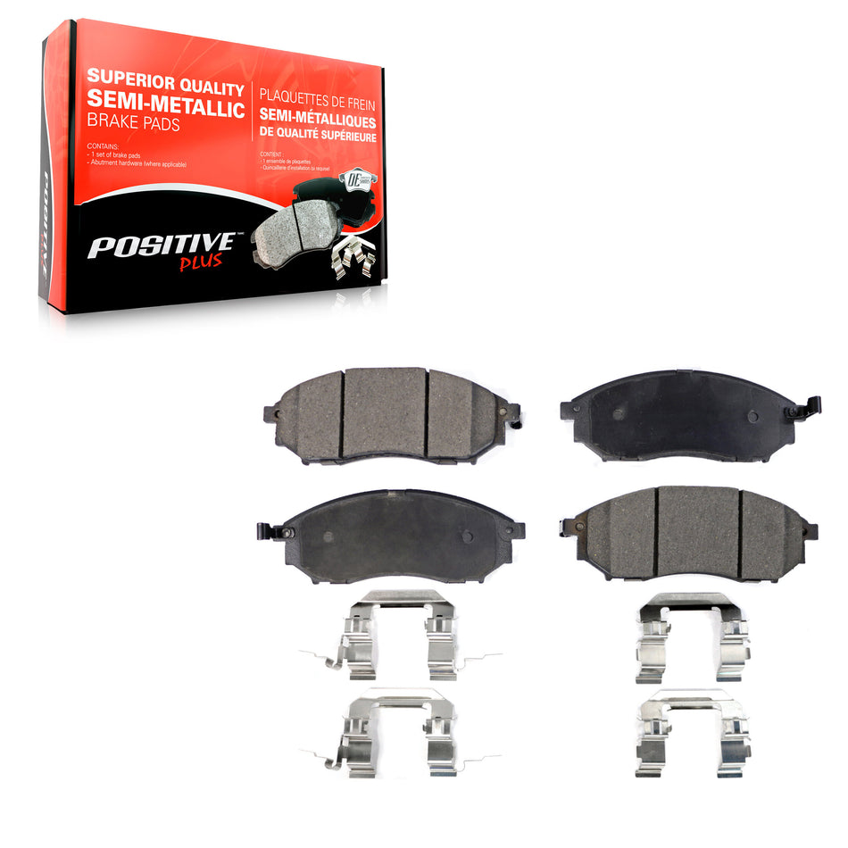 Front Semi-Metallic Disc Brake Pads PPF-D888 For INFINITI Nissan Murano G37 G35 Pathfinder EX35 370Z
