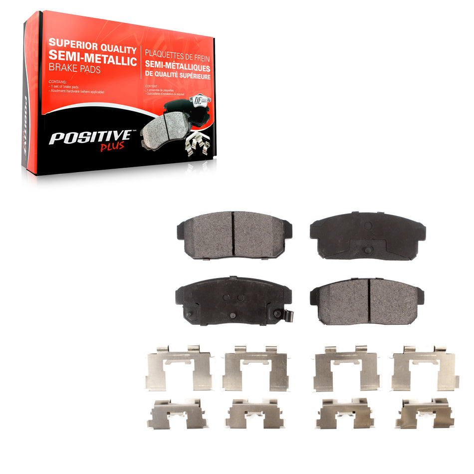 Rear Semi-Metallic Disc Brake Pads PPF-D900 For Nissan Sentra Mazda RX-8 Maxima INFINITI I35 I30 G20