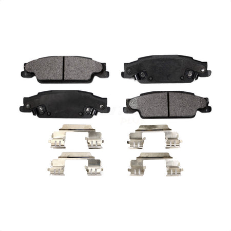 Rear Semi-Metallic Disc Brake Pads PPF-D922 For Cadillac Pontiac Grand Prix CTS STS by Positive Plus