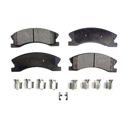 Front Semi-Metallic Disc Brake Pads PPF-D945 For Jeep Grand Cherokee by Positive Plus