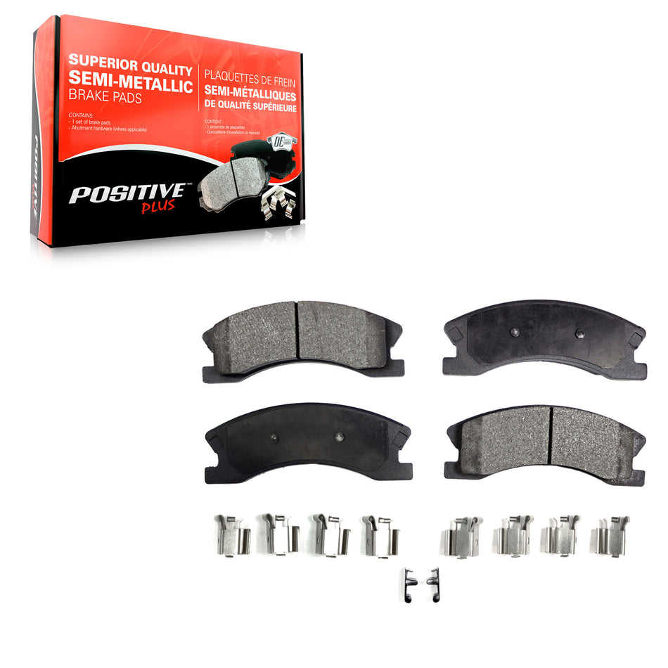 Front Semi-Metallic Disc Brake Pads PPF-D945 For Jeep Grand Cherokee