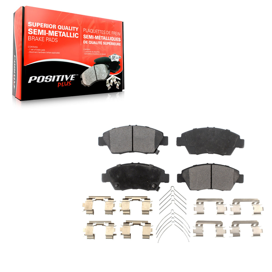 Front Semi-Metallic Disc Brake Pads PPF-D948 For Honda Civic Fit Acura ILX RSX CR-Z del Sol