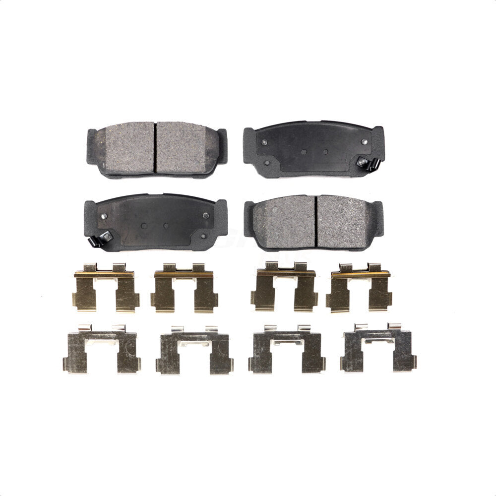 Rear Semi-Metallic Disc Brake Pads PPF-D954 For Kia Sorento Sedona Hyundai Entourage by Positive Plus