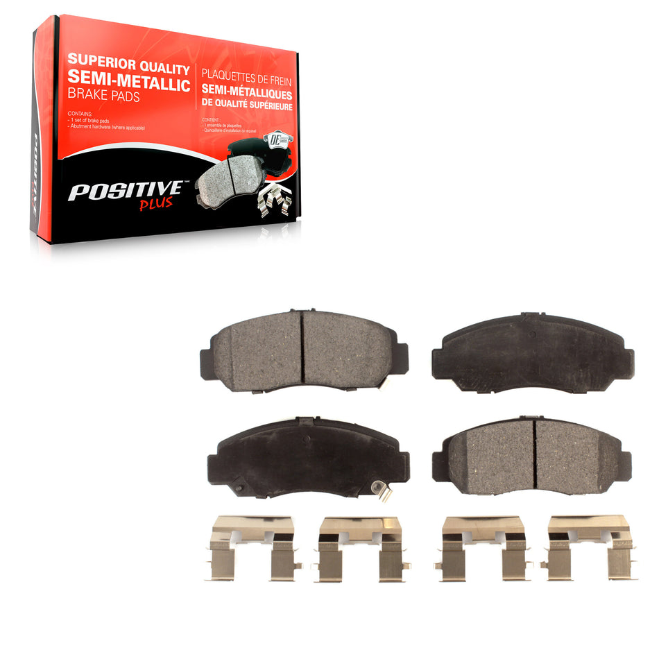 Front Semi-Metallic Disc Brake Pads PPF-D959 For Honda Civic Accord Acura CSX