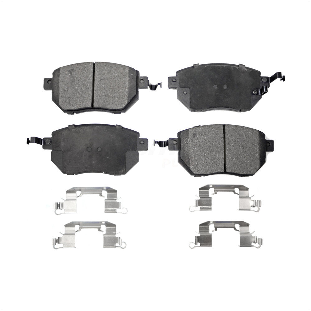 Front Semi-Metallic Disc Brake Pads PPF-D969 For Nissan Murano Altima Maxima INFINITI FX35 FX45 by Positive Plus