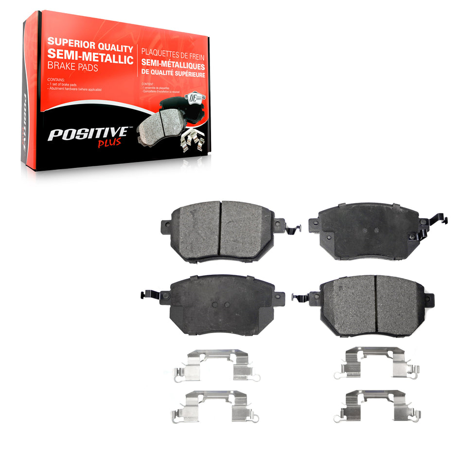 Front Semi-Metallic Disc Brake Pads PPF-D969 For Nissan Murano Altima Maxima INFINITI FX35 FX45