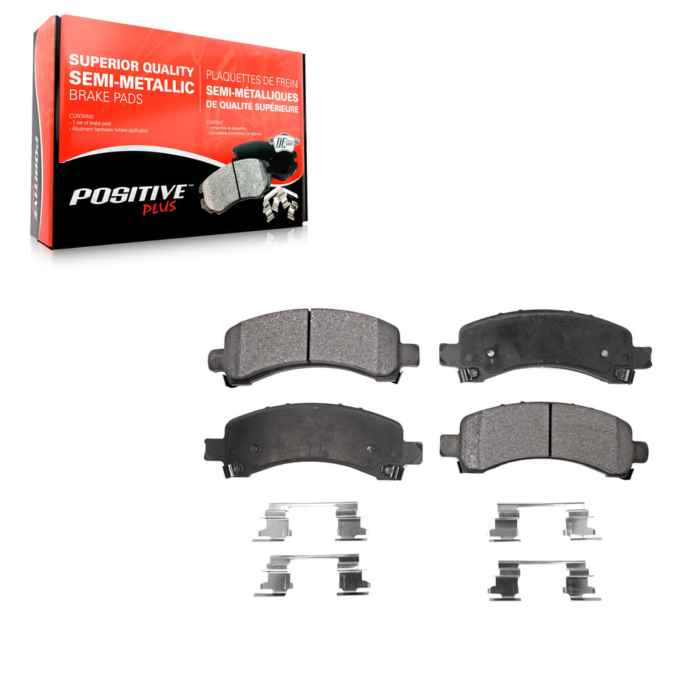 Rear Semi-Metallic Disc Brake Pads PPF-D974A For Chevrolet Avalanche 1500 GMC Express Yukon Tahoe XL