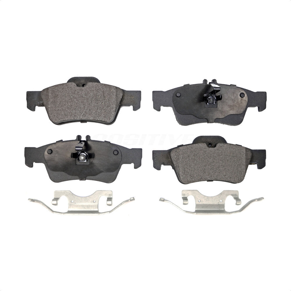 Rear Semi-Metallic Disc Brake Pads PPF-D986 For Mercedes-Benz E350 S550 E320 CLS550 SL500 E550 E500 S430 S500 SL550 E400 CLS500 CLS400 E250 CL550 S350 CL500 E63 AMG S600 SL63 S400 SL600 CL600 SL65 by Positive Plus