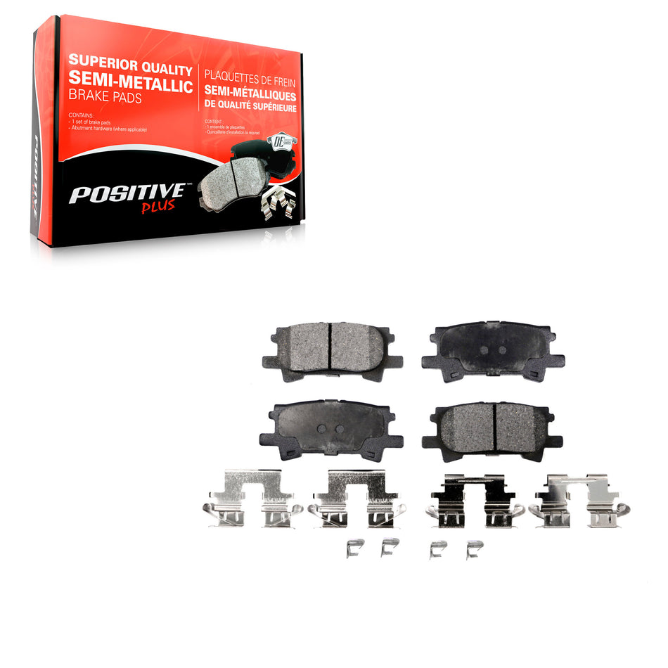 Rear Semi-Metallic Disc Brake Pads PPF-D996 For Lexus RX350 Toyota Highlander RX330 RX400h