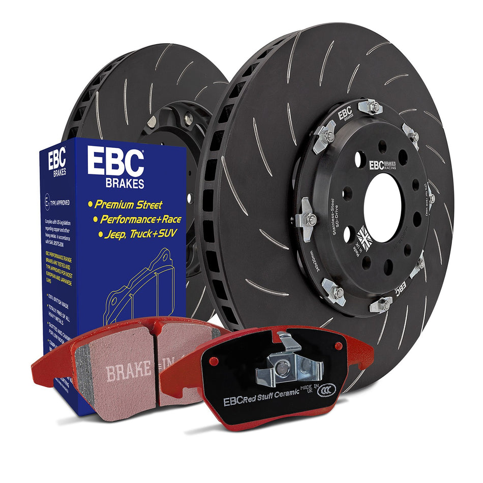 EBC Brakes Brake Pad and Rotor - S25KF1013