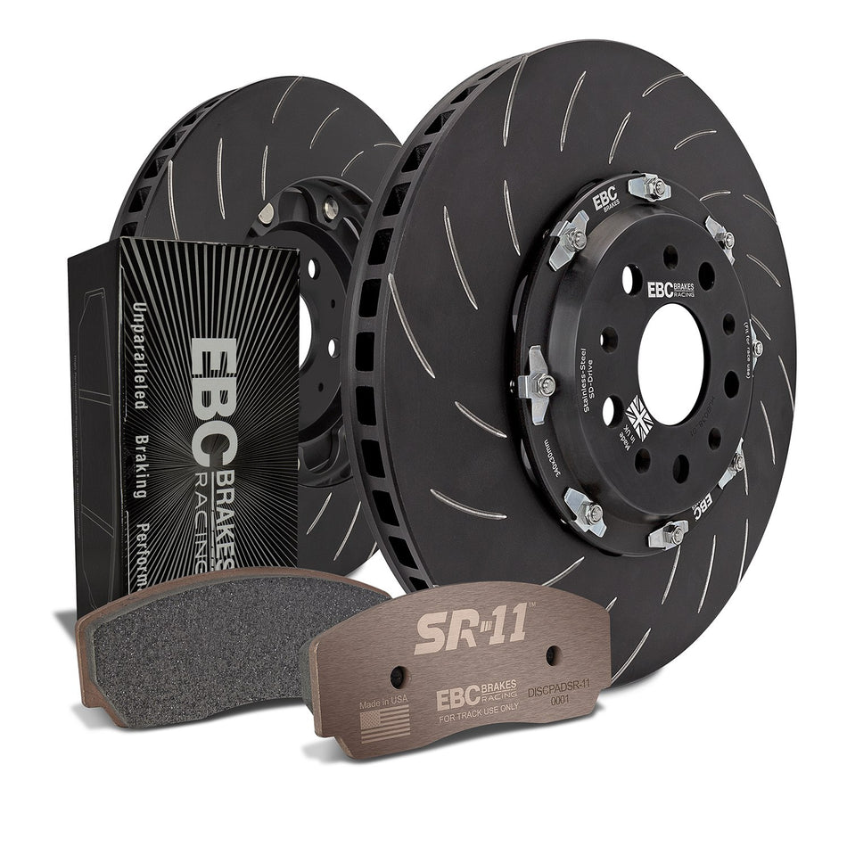 EBC Brakes Brake Pad and Rotor - S31KF1005