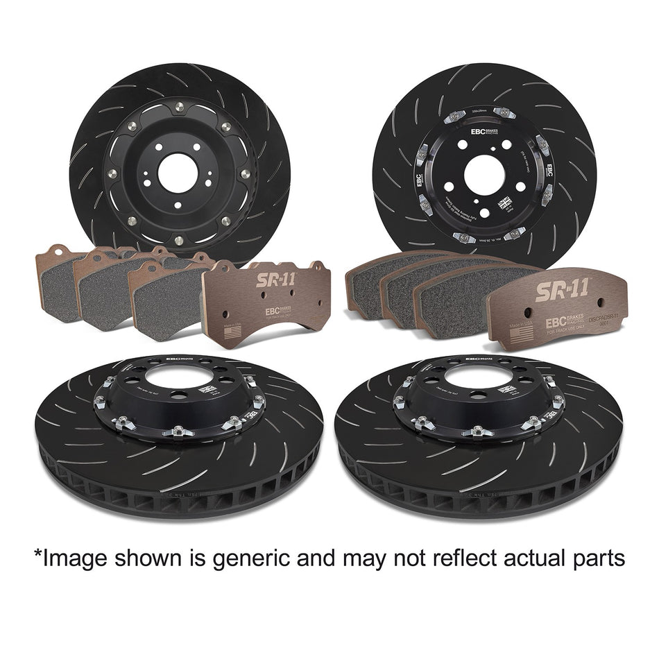 EBC Brakes Brake Pad and Rotor - S31KF1007