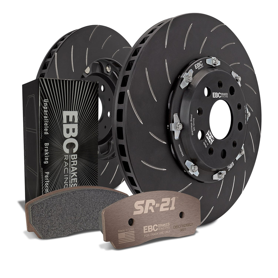 EBC Brakes Brake Pad and Rotor - S32KF1007