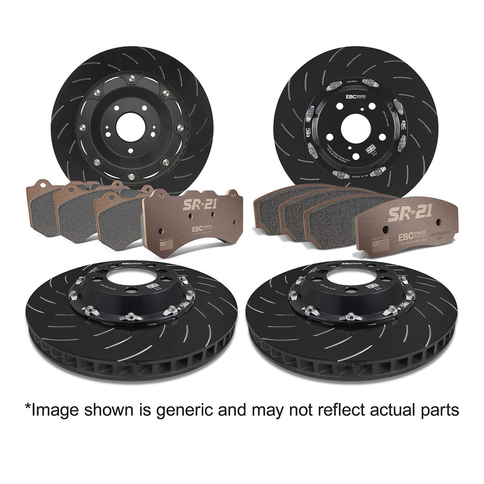 EBC Brakes Brake Pad and Rotor - S32KR1001