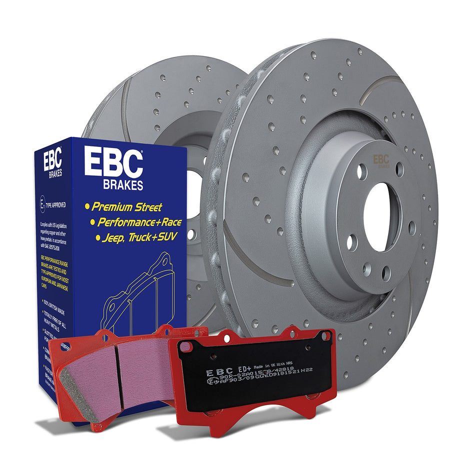 EBC Brakes Brake Pad and Rotor - S8KR1011