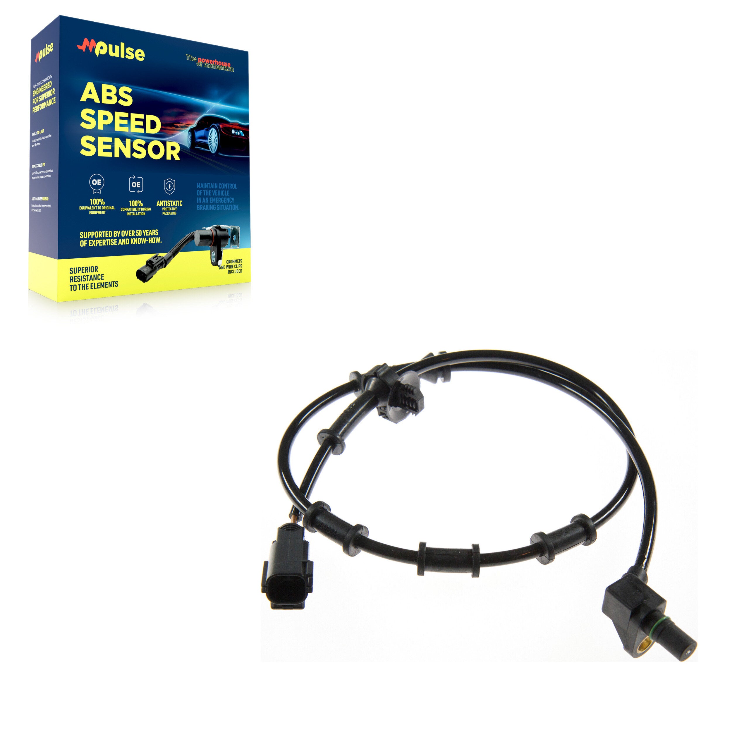 Front ABS Wheel Speed Sensor SEN-2ABS0177 For Dodge Ram 1500 with Harness