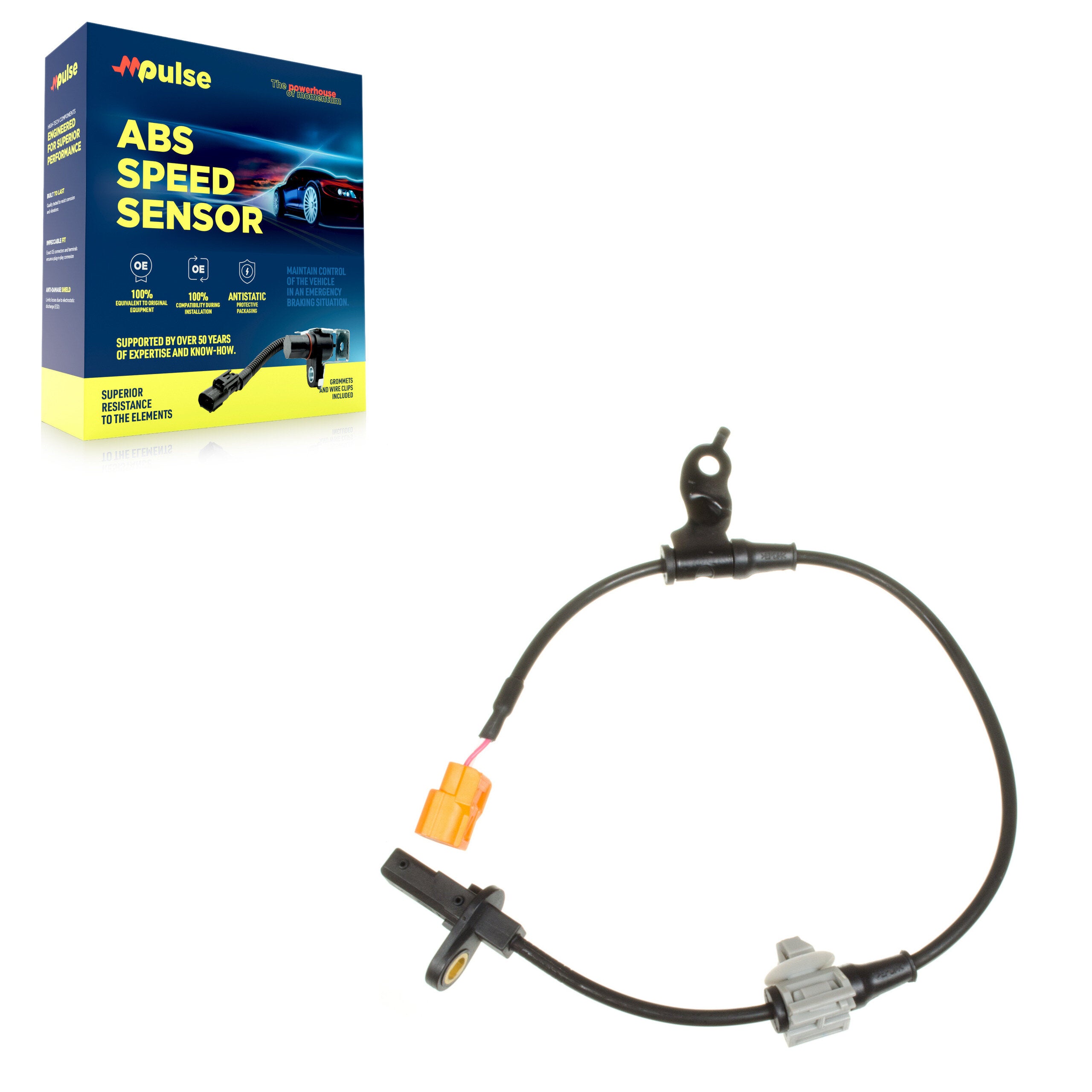 Rear Left ABS Wheel Speed Sensor SEN-2ABS0199 For Honda Accord with Harness