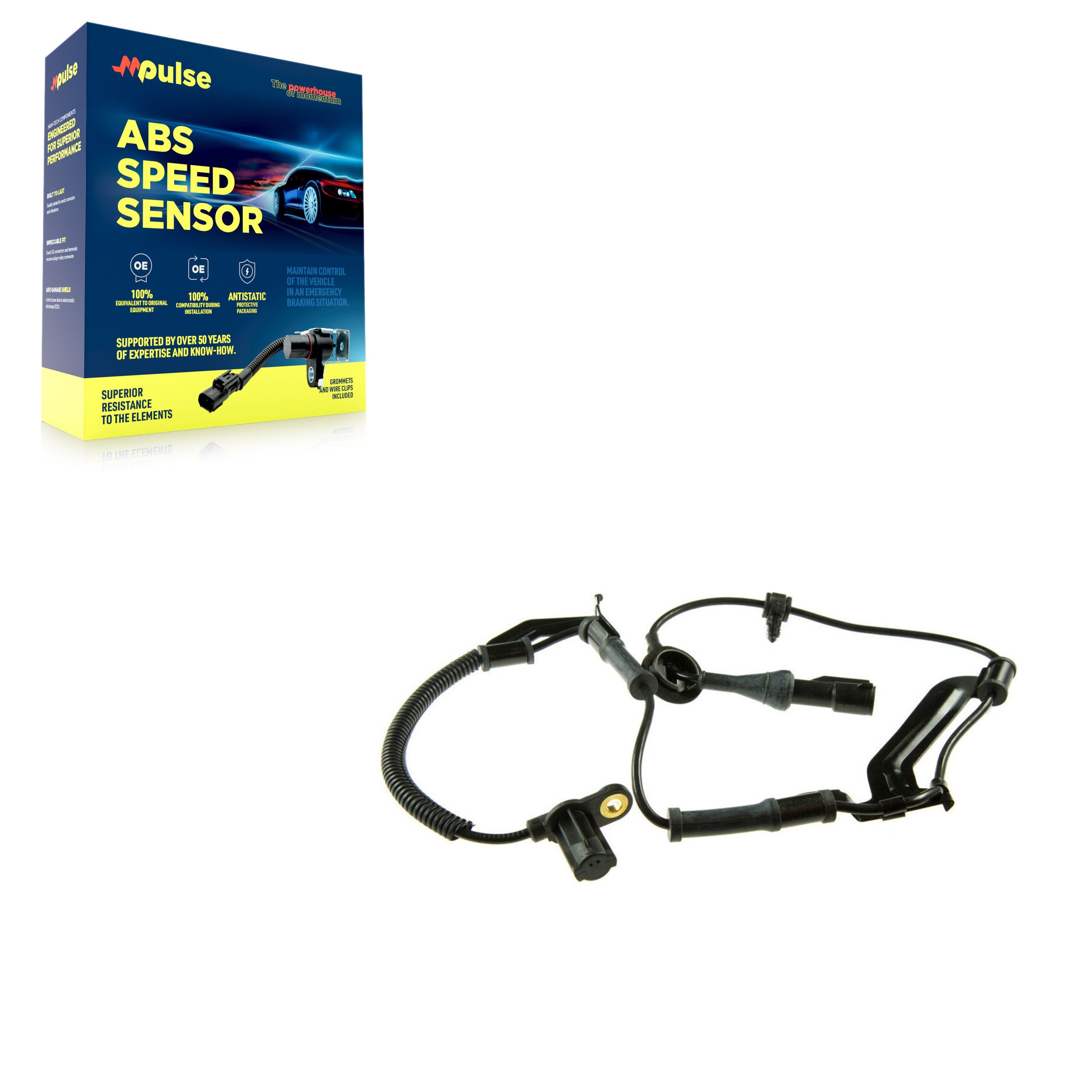 Front Right ABS Wheel Speed Sensor SEN-2ABS0460 For Ford Escape Mazda Tribute Mercury Mariner