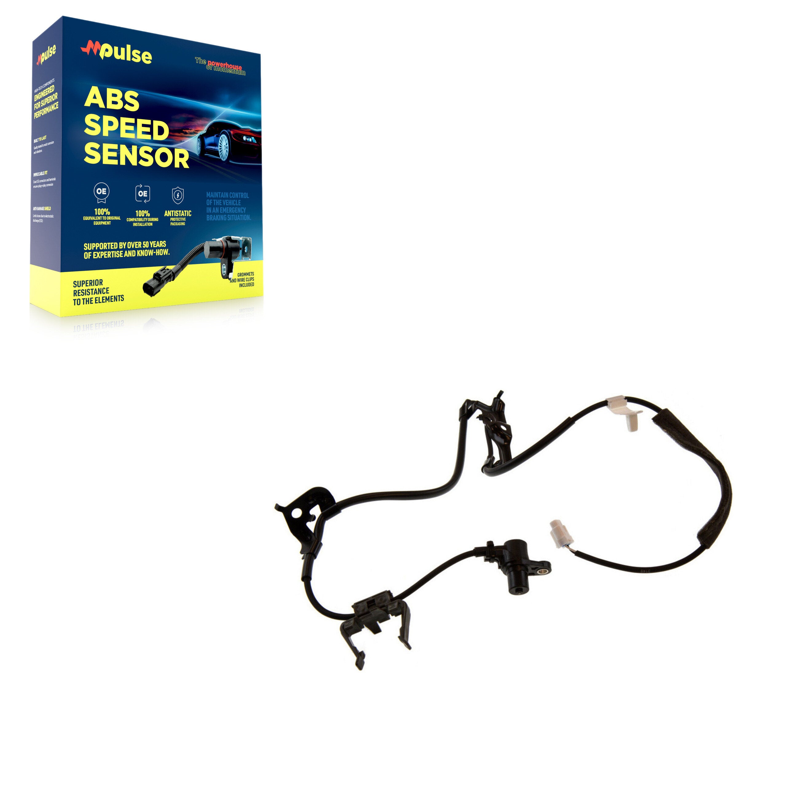 Front Right ABS Wheel Speed Sensor SEN-2ABS0476 For Toyota Sienna with Harness