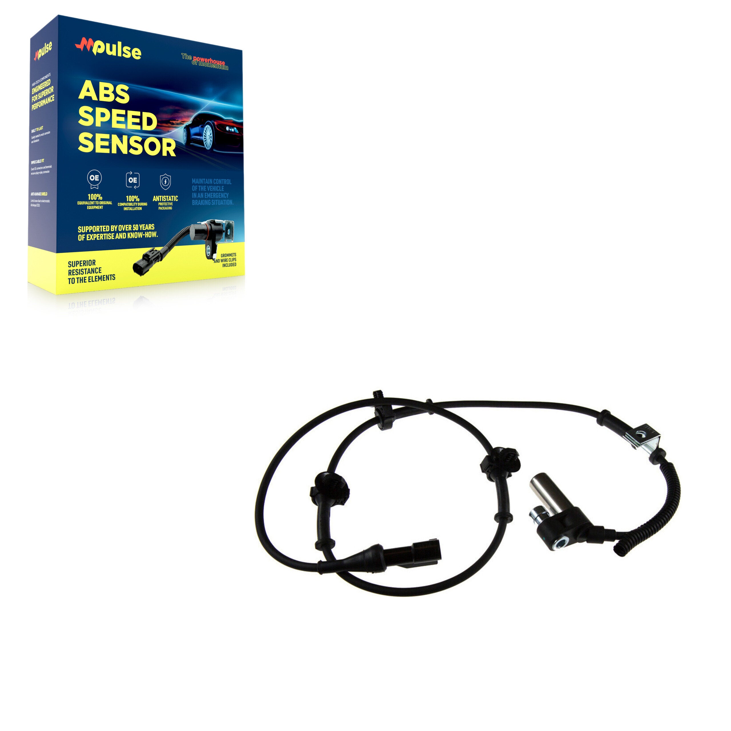 Front ABS Wheel Speed Sensor SEN-2ABS0680 For Ford Ranger Mazda B4000 B3000 Explorer Sport Trac