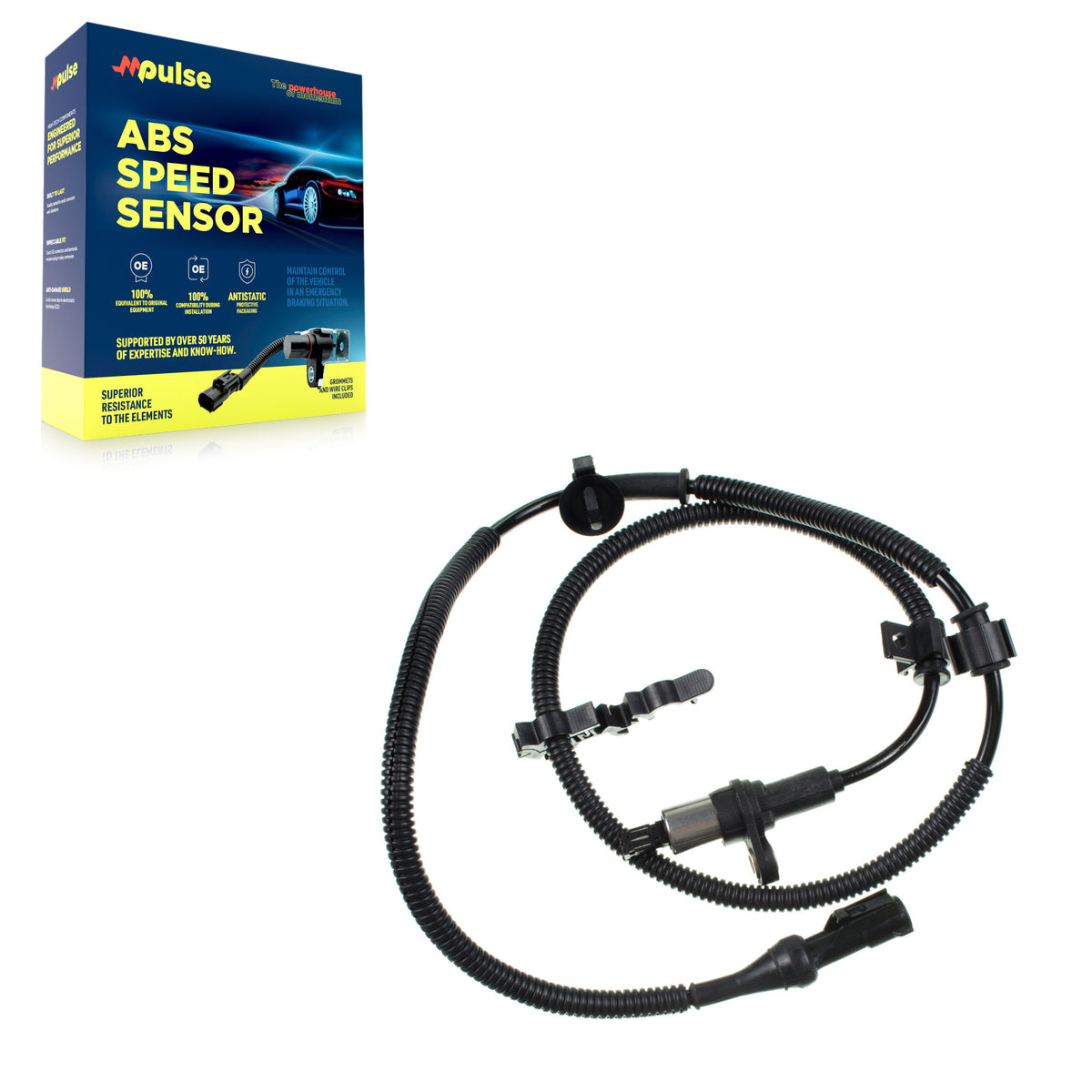 Front Left ABS Wheel Speed Sensor SEN-2ABS1150 For Ford F-350 Super Duty F-250 Excursion