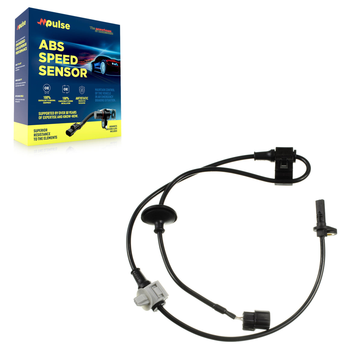 Front Left ABS Wheel Speed Sensor SEN-2ABS1401 For Honda Odyssey 3.5L with 4-Wheel Harness