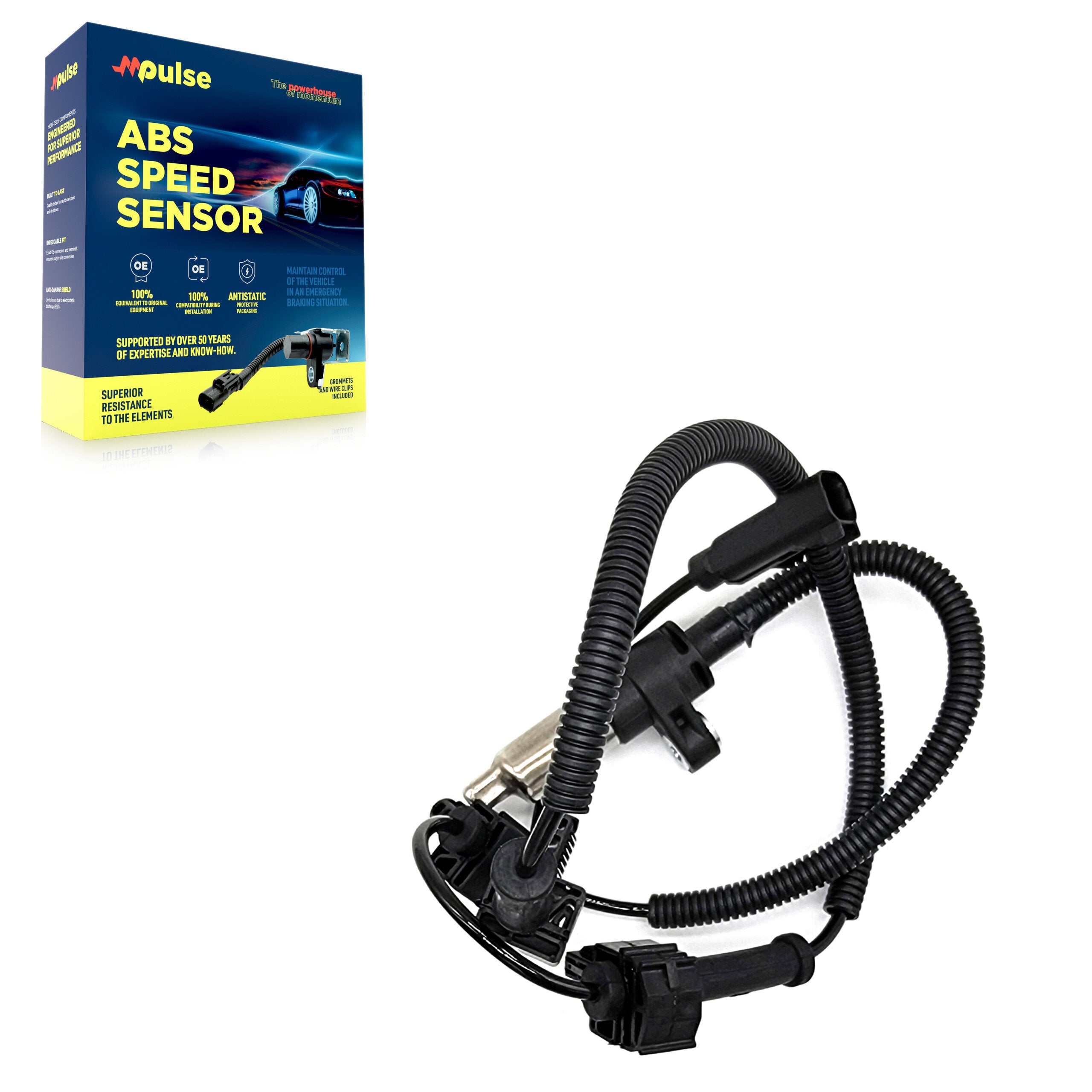 Rear ABS Wheel Speed Sensor SEN-2ABS2398 For GMC Chevrolet Sierra 2500 HD Silverado 3500
