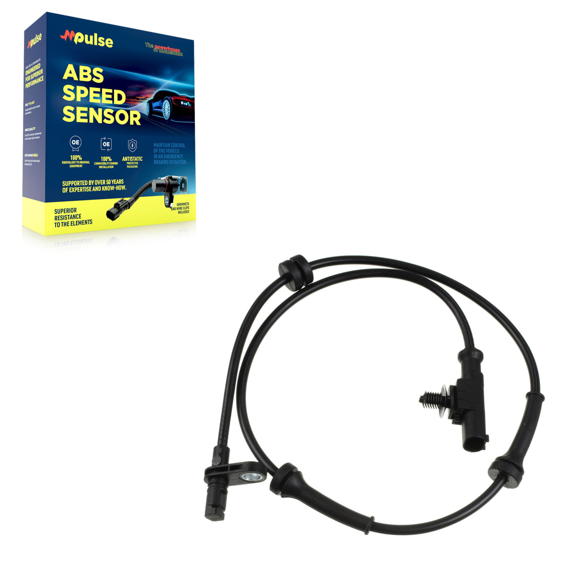 Rear Left ABS Wheel Speed Sensor SEN-2ABS2561 For Nissan Cube 1.8L with 4-Wheel Harness