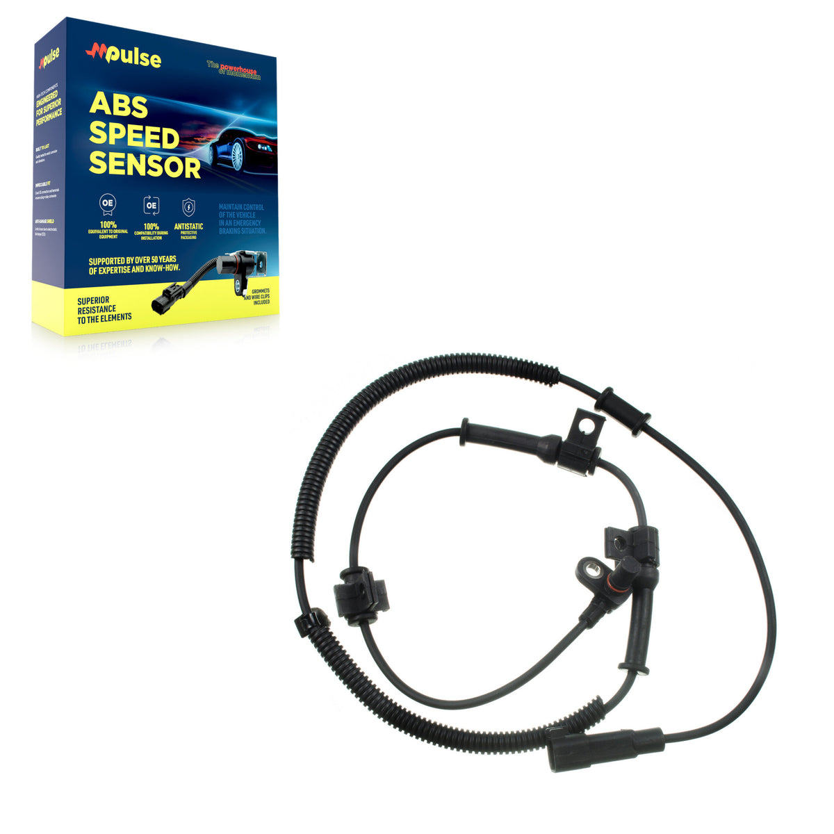 Front ABS Wheel Speed Sensor SEN-2ABS2598 For 2011-2012 Ford F-350 Super Duty F-250