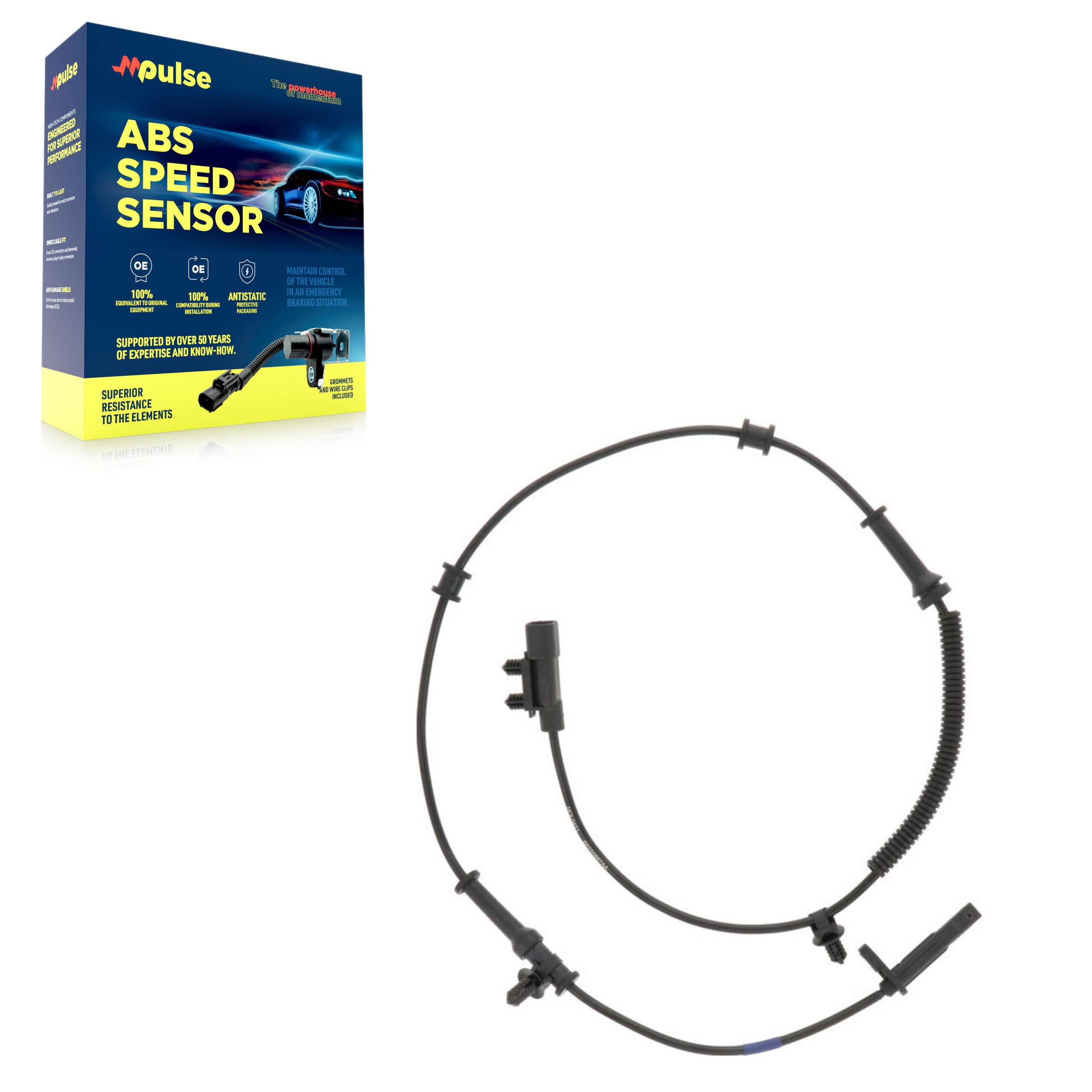 Front ABS Wheel Speed Sensor SEN-2ABS4222 For Jeep Grand Cherokee Dodge Durango WK