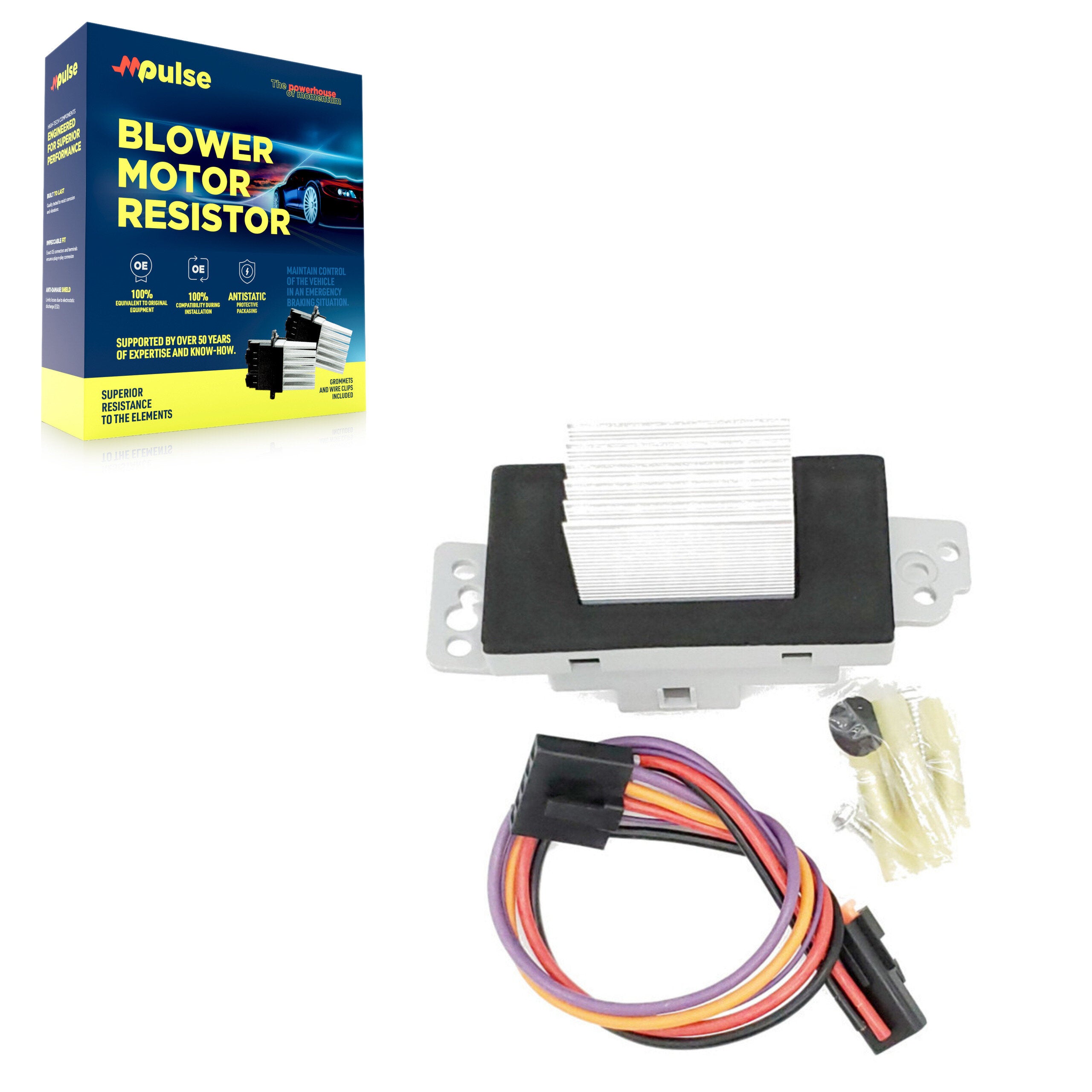 HVAC Blower Motor Resistor SEN-2BMR0087 For Chevrolet GMC Impala Sierra 1500 Silverado 2500 HD Buick