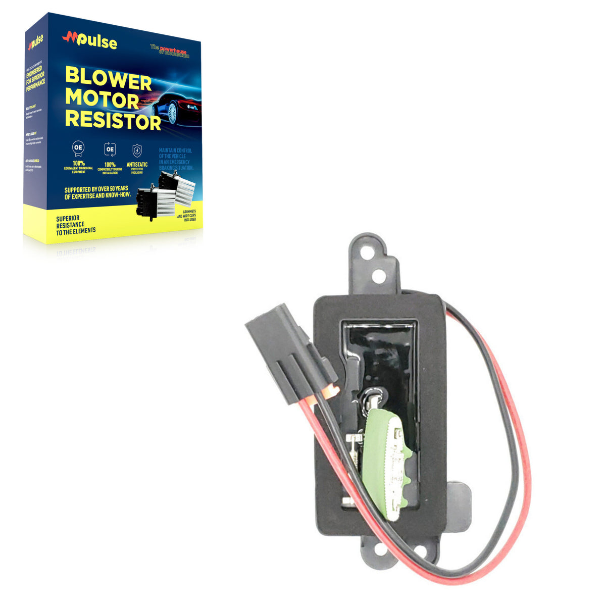 HVAC Blower Motor Resistor SEN-2BMR0097 For Chevrolet GMC Trailblazer Envoy XL EXT Buick Rainier XUV